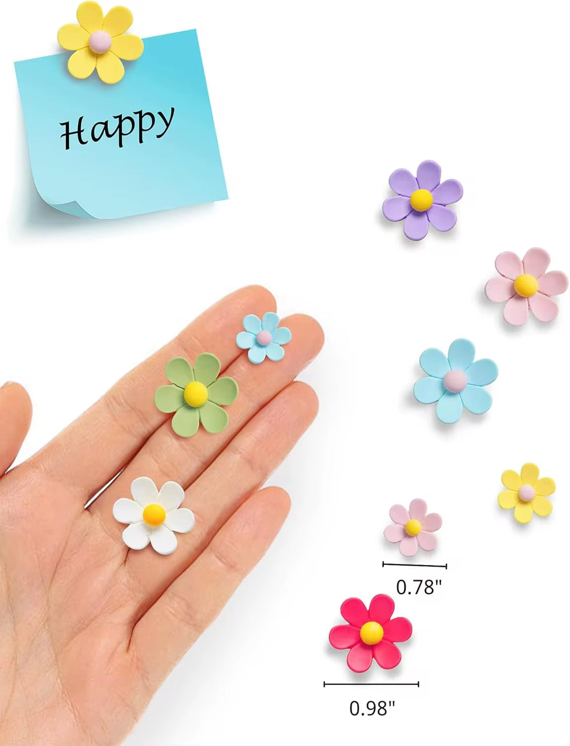 15 pcs Fridge magnets set