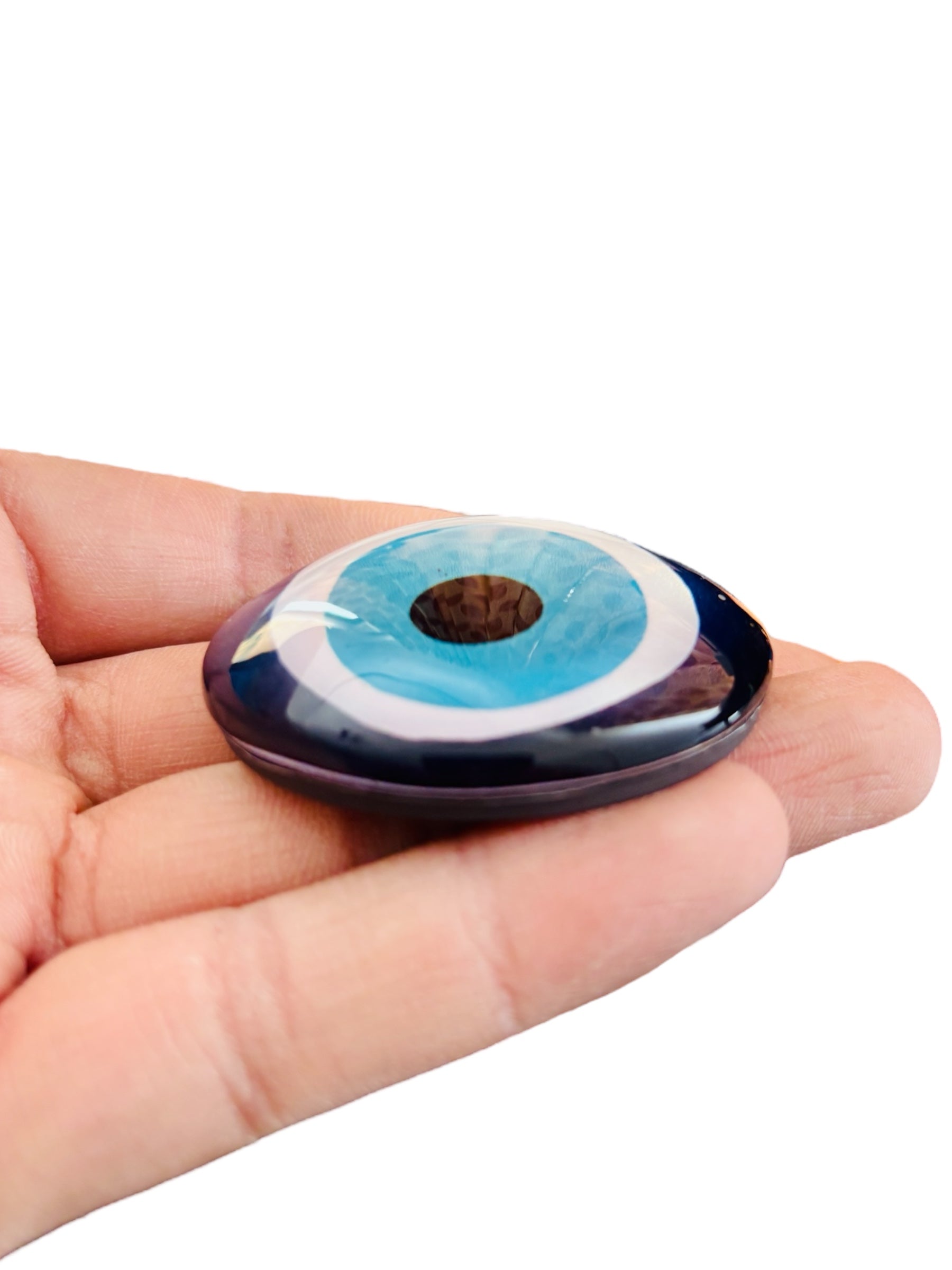WARMINGO DE Evil Eye Fridge Magnet for Home Office or Main Door | Decorative Turkish Evil Eye