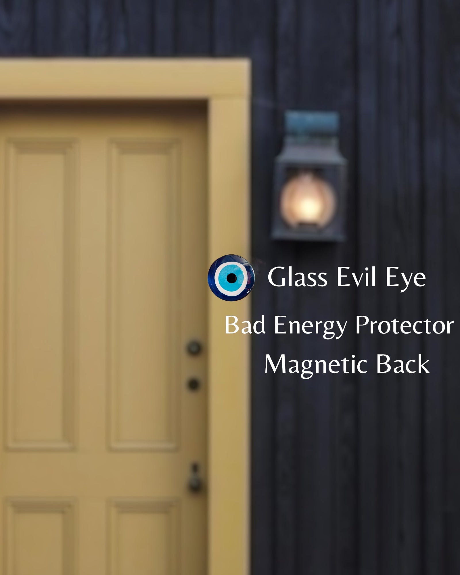 WARMINGO DE Evil Eye Fridge Magnet for Home Office or Main Door | Decorative Turkish Evil Eye